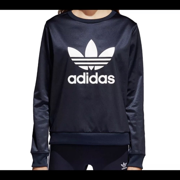 **SOLD**Adidas trefoil crew sweat in size xs Navy - Picture 3 of 8